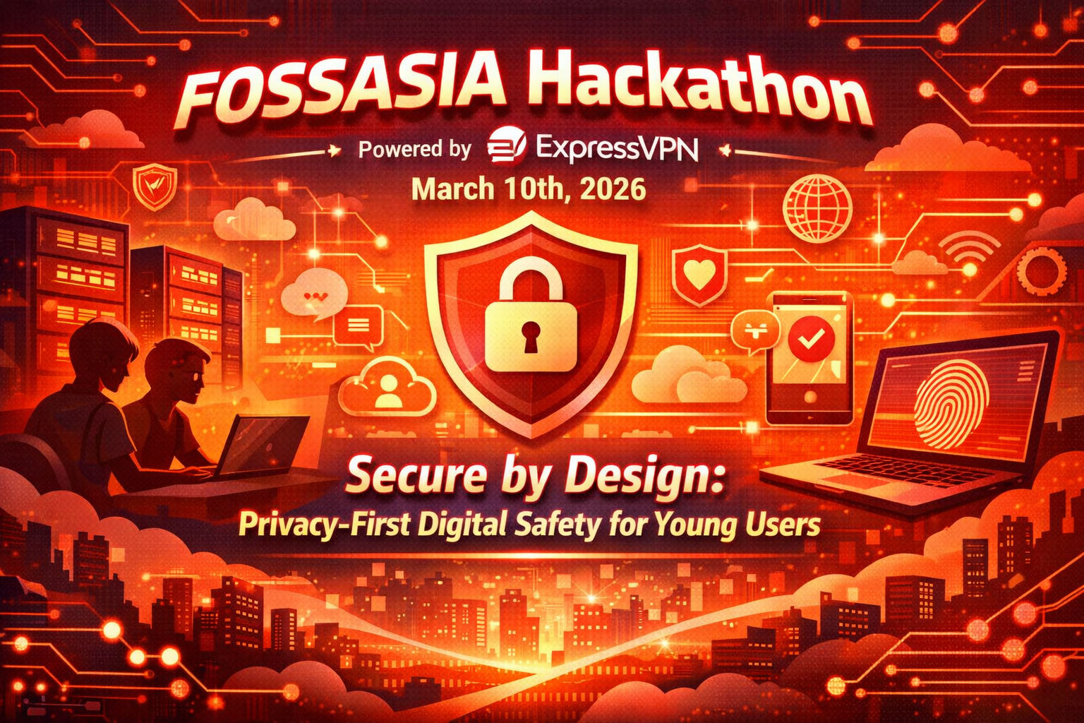 FOSSASIA Hackathon, powered by ExpressVPN